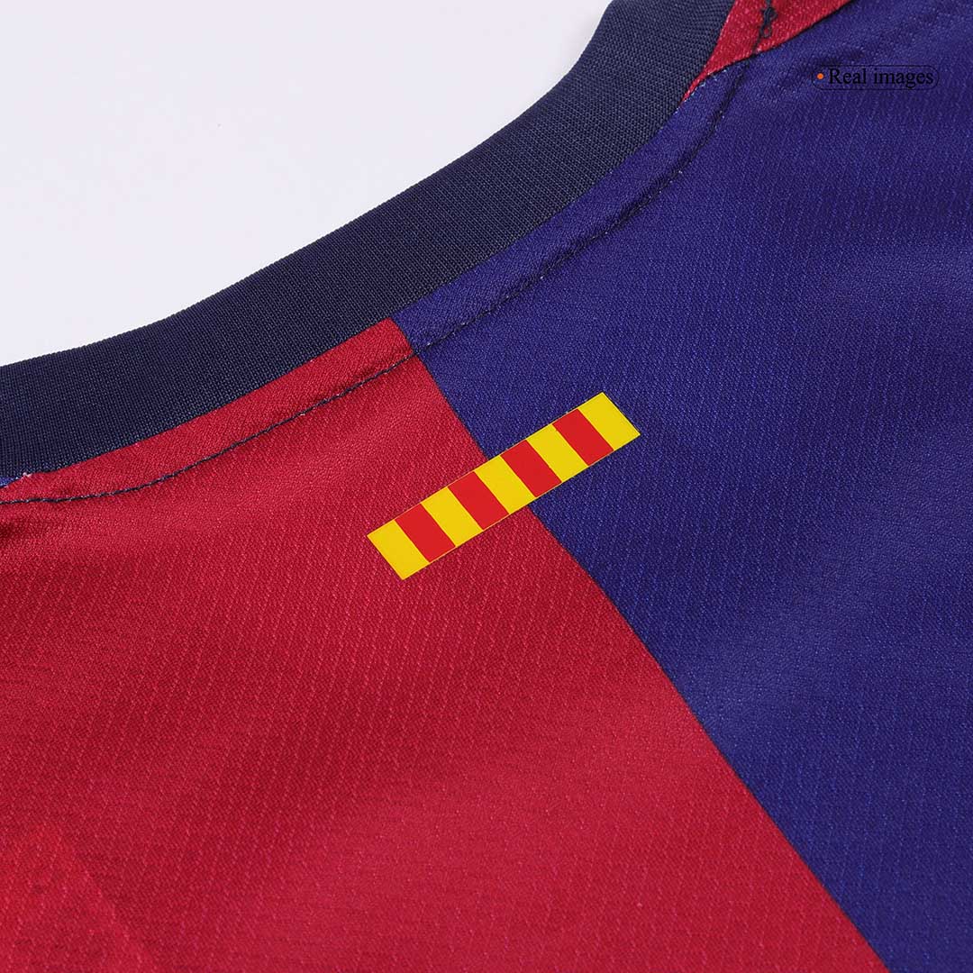Kit de fútbol local del Barcelona para niños (camiseta y pantalón corto) 2024/25 - COLDPLAY