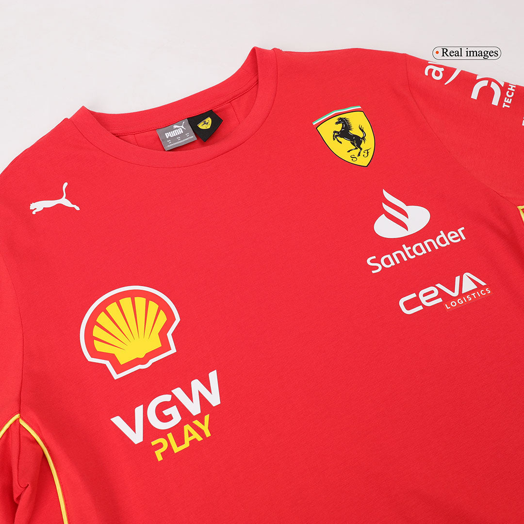 Camiseta del equipo Ferrari F1 Racing Charles Leclerc #16 2024