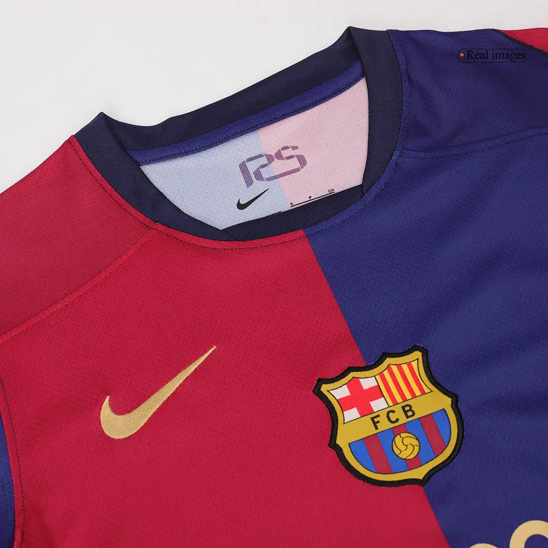 Camiseta de fútbol de manga larga del Barcelona 2024/25