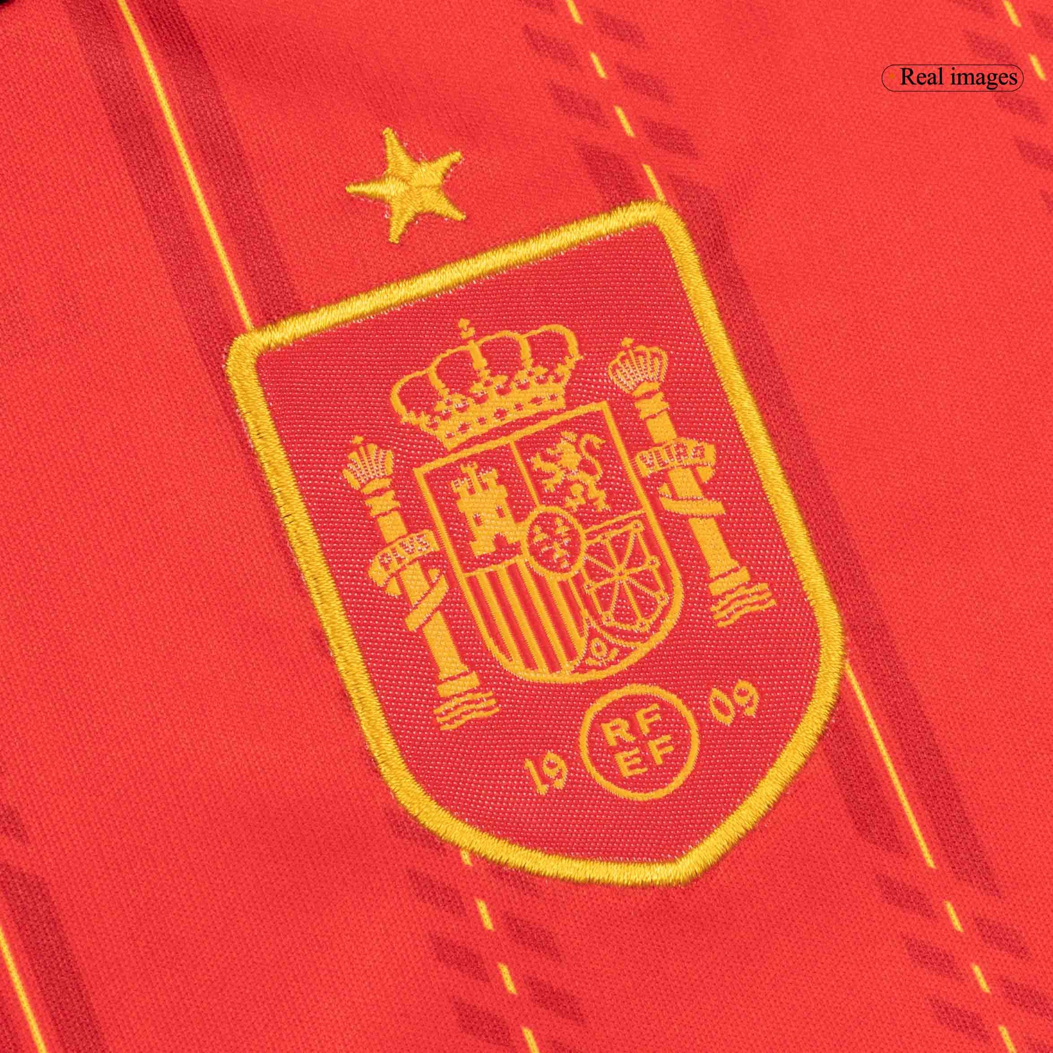 Camiseta de fútbol local de España para niños (camiseta, pantalón corto y calcetines) 2026
