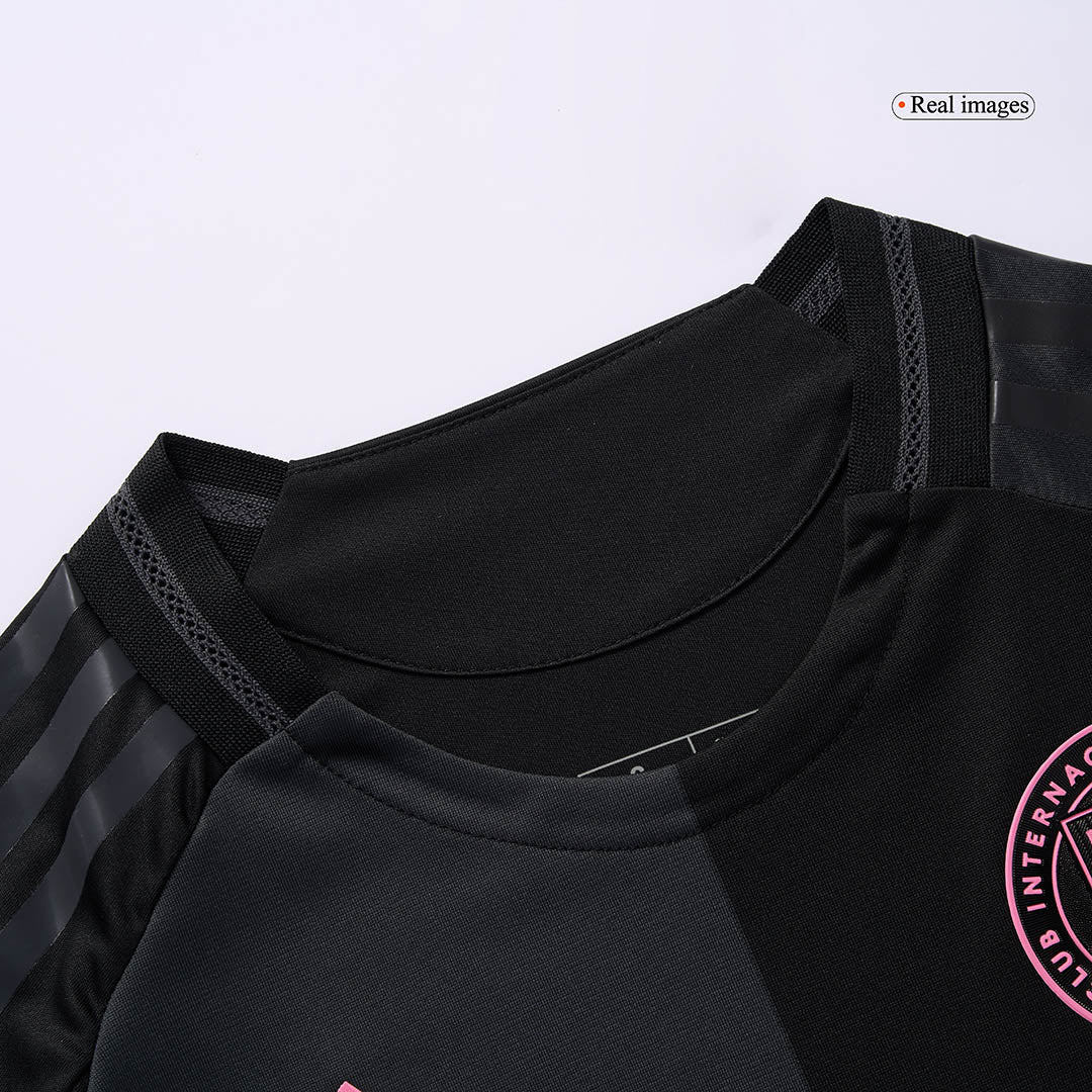 Camiseta de fútbol visitante auténtica del Inter Miami CF 2025 con el número 10 de Messi