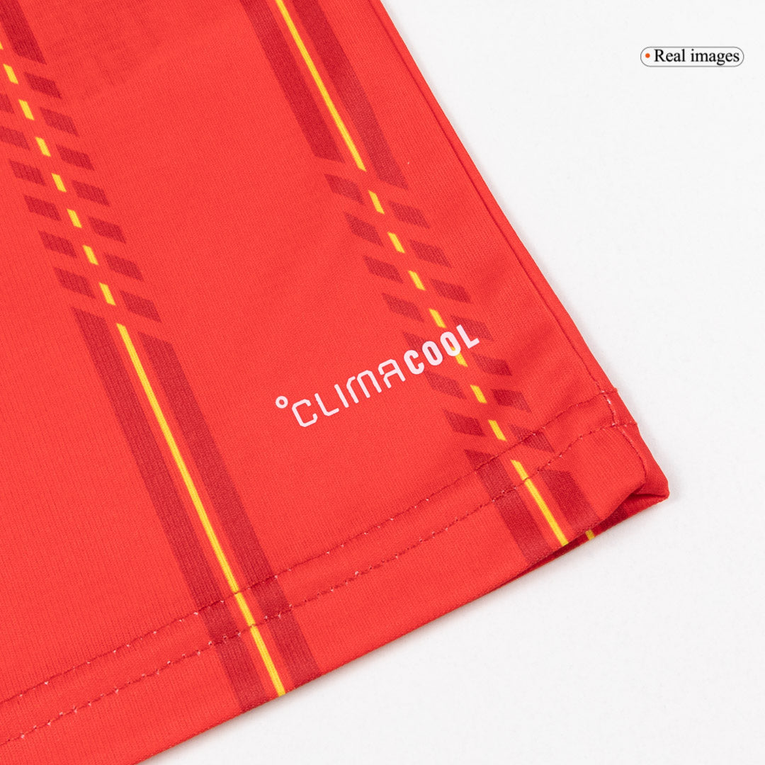 Camiseta de fútbol de España, edición campeona, para el Mundial 2026, color rojo.