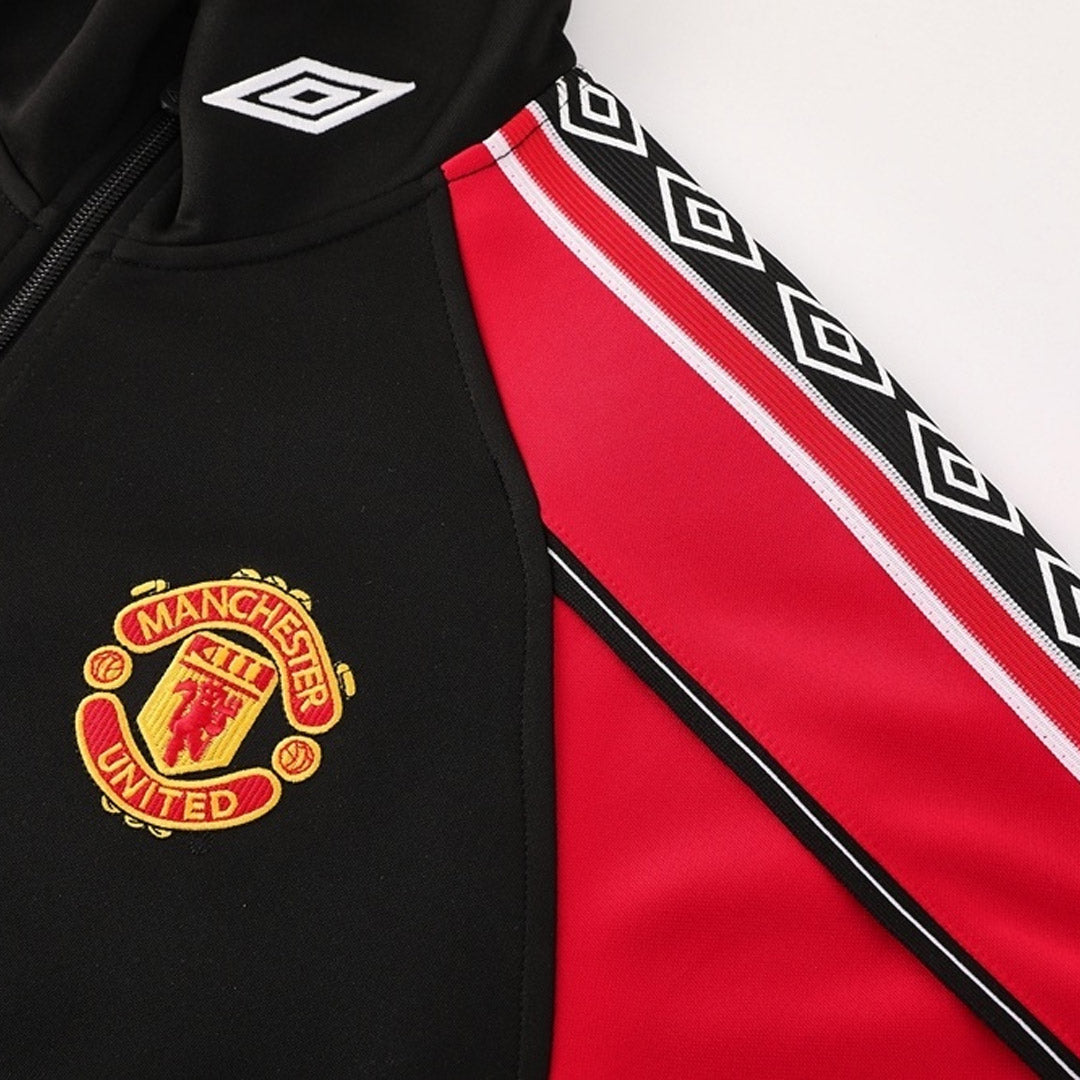 Kit de entrenamiento del Manchester United 2025/26 (Chaqueta + Pantalones)