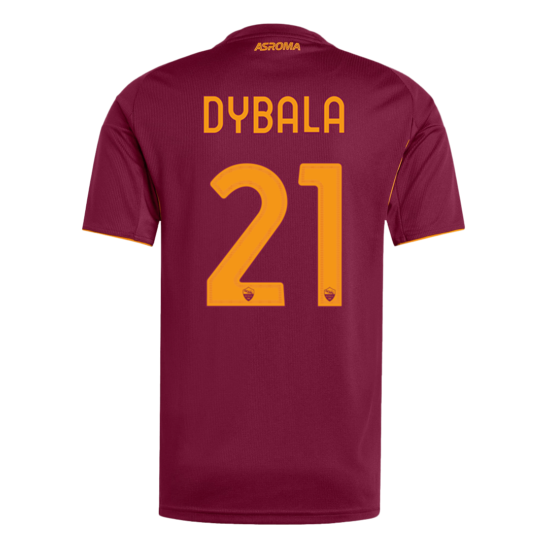 Camiseta de fútbol local de la Roma DYBALA #21 2025/26