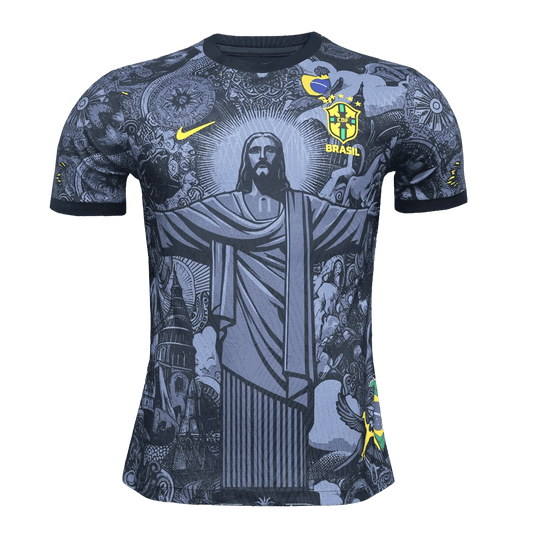 Camiseta de fútbol auténtica de Jesús de Brasil 2024