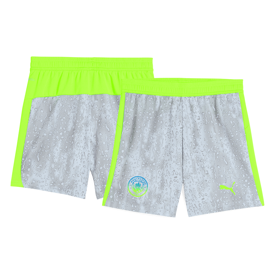 Kit de fútbol visitante del Manchester City (camiseta y pantalón corto) 2025/26