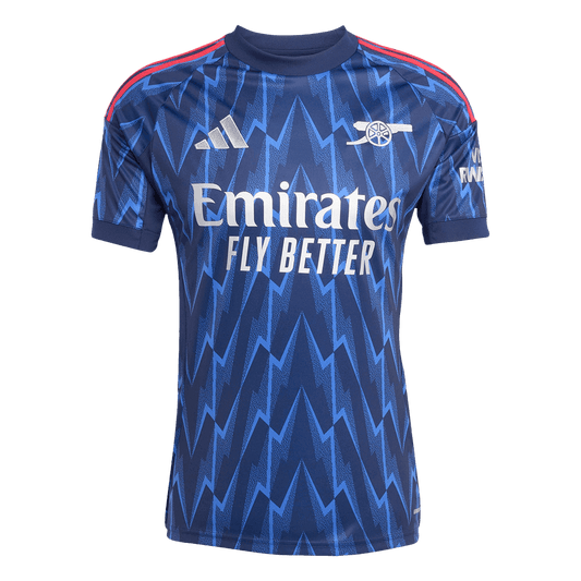 Camiseta de fútbol visitante del Arsenal 2025/26 azul