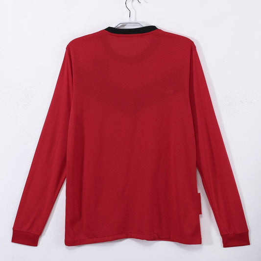 Camiseta retro de manga larga de local del Manchester United 2010