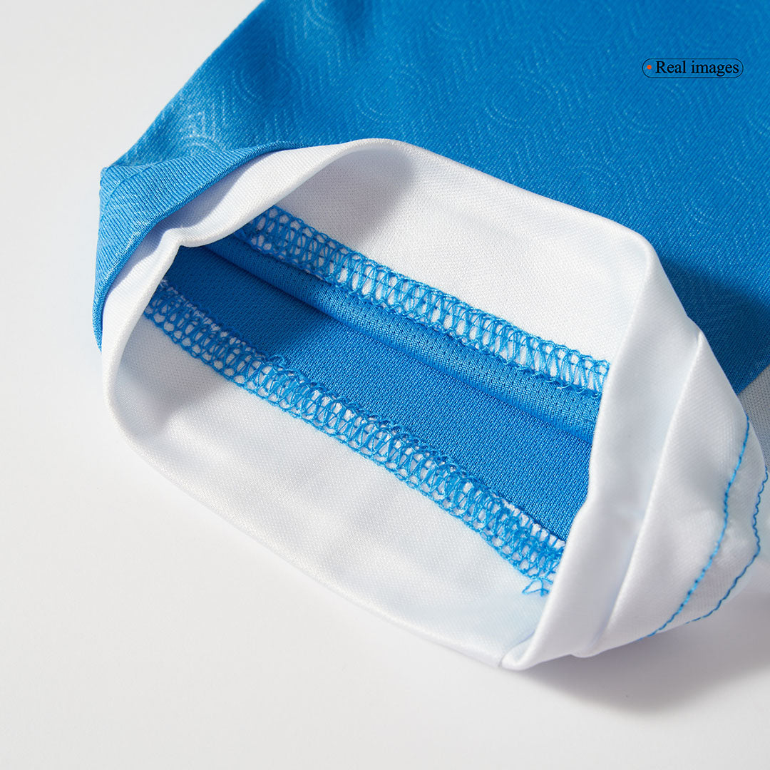 Kit de fútbol local del Napoli para niños (Kit y pantalón corto) 2024/25