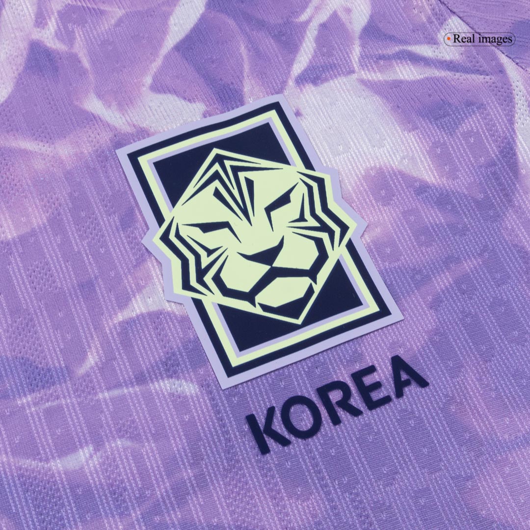 Auténtica camiseta de visitante de HEUNGMIN #7 de Corea del Sur 2026