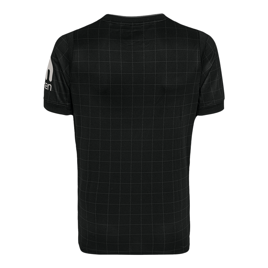 Camiseta de fútbol visitante del Tottenham Hotspur 2025/26, negra