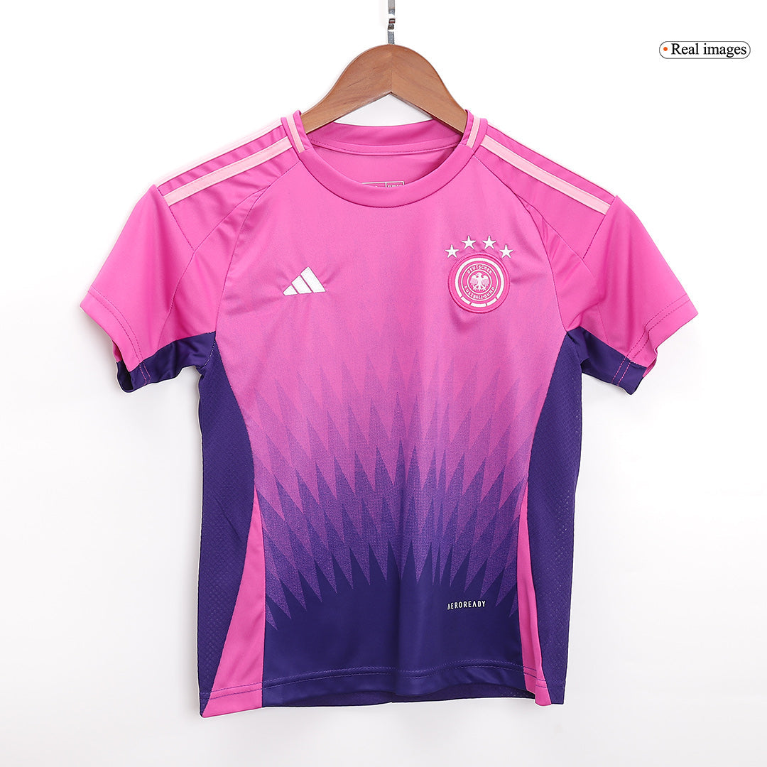 Kit de fútbol visitante de Alemania para niños (camiseta y pantalón corto) Eurocopa 2024