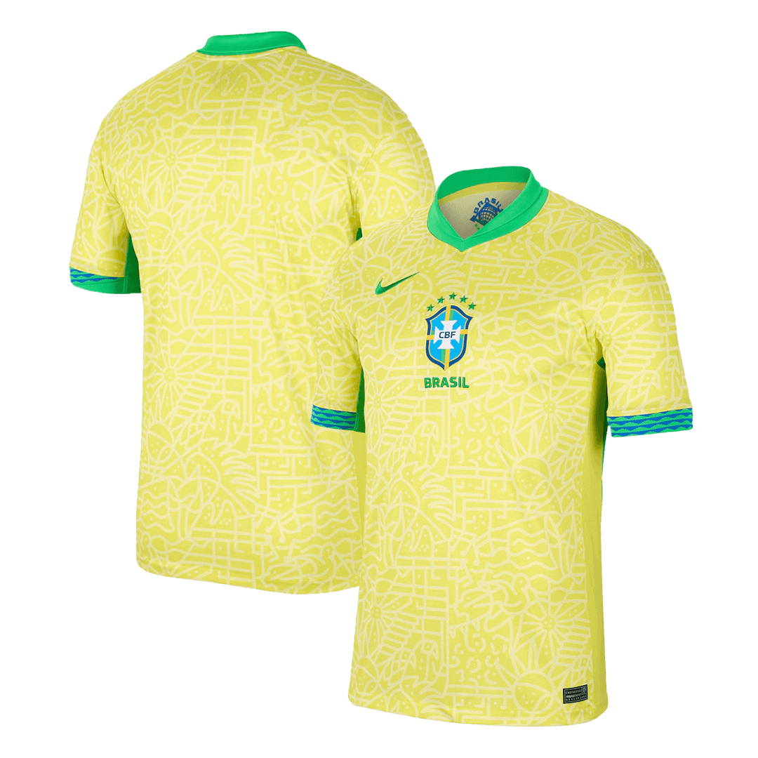 Camiseta de fútbol local de Brasil para la Copa América 2024