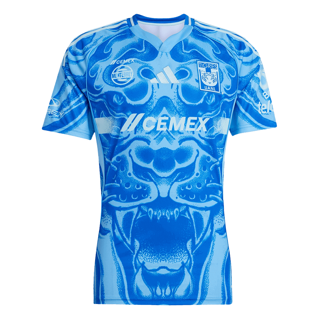 Camiseta de Futbol Tigres UANL Segunda Equipación 25/26 Azul