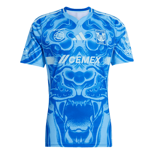 Camiseta de Futbol Tigres UANL Segunda Equipación 25/26 Azul