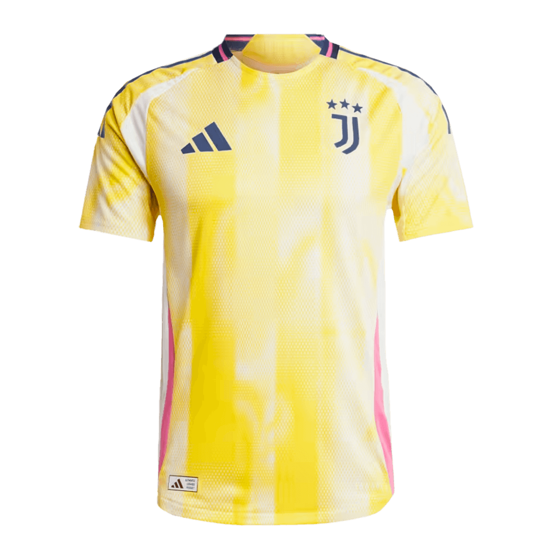 Camiseta de fútbol auténtica de visitante de la Juventus 2024/25