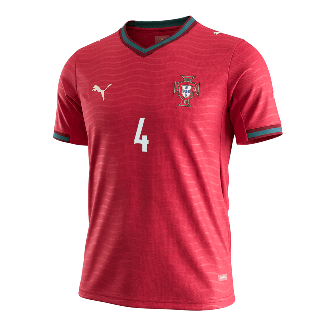 Camiseta RÚBEN DIAS #4 Portugal Primera Equipación 2026