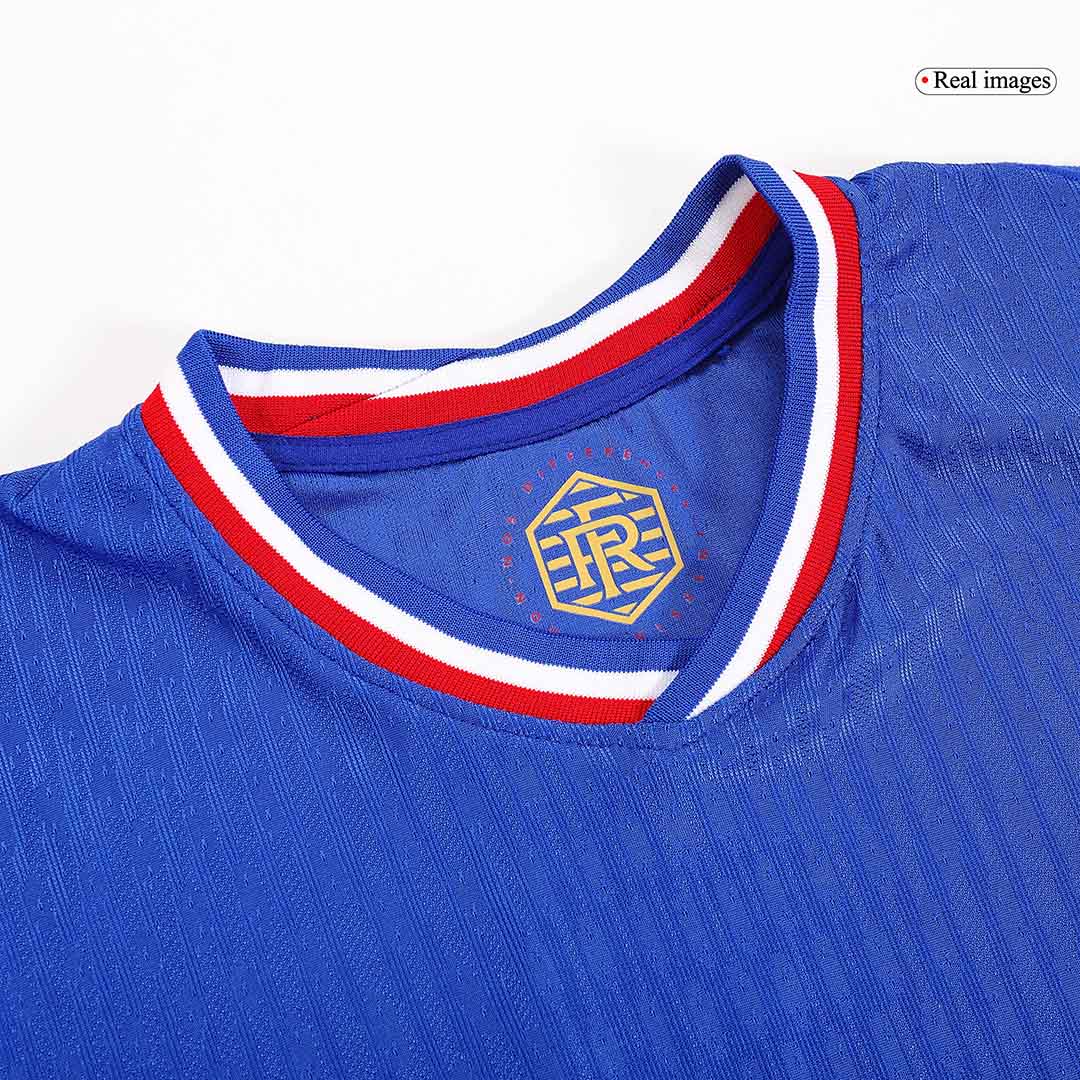 Camiseta de fútbol local auténtica de Francia para la Eurocopa 2024