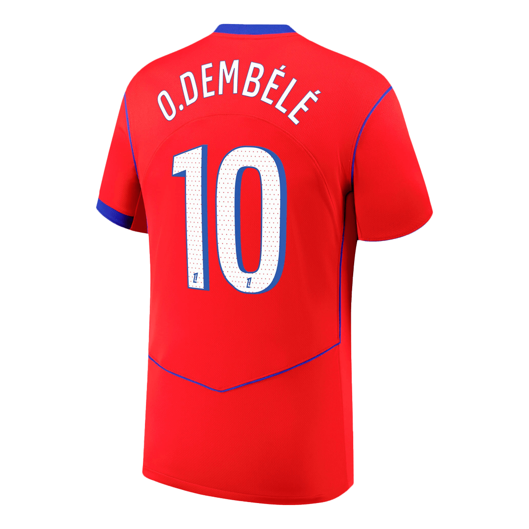 Camiseta de fútbol O.DEMBÉLÉ #10 PSG Tercera equipación 2025/26