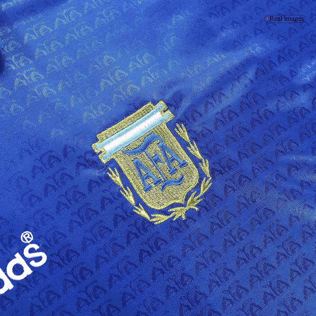 Camiseta retro de fútbol de visitante de Argentina 1994