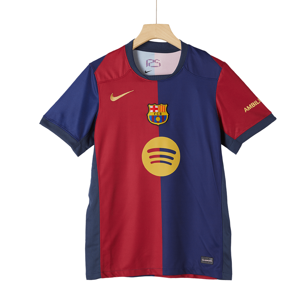 Camiseta de fútbol local del Barcelona 2024/25 - Logotipo de Spotify sin texto