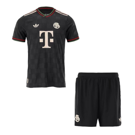 Kit de fútbol de visitante del Bayern Múnich (Kit y pantalón corto) 2025/26