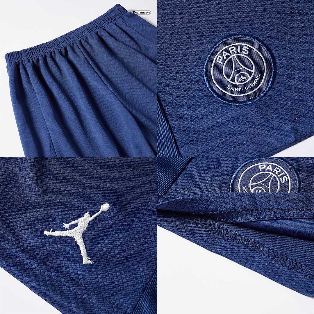 Kit de fútbol visitante del PSG para niños (Kit y pantalón corto) 2024/25, azul marino
