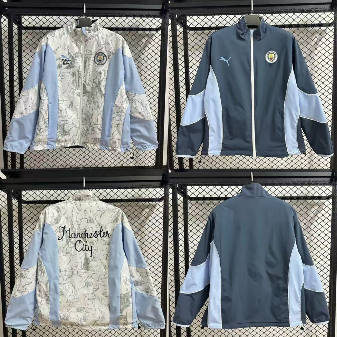 Chaqueta cortavientos reversible del Manchester City S1058