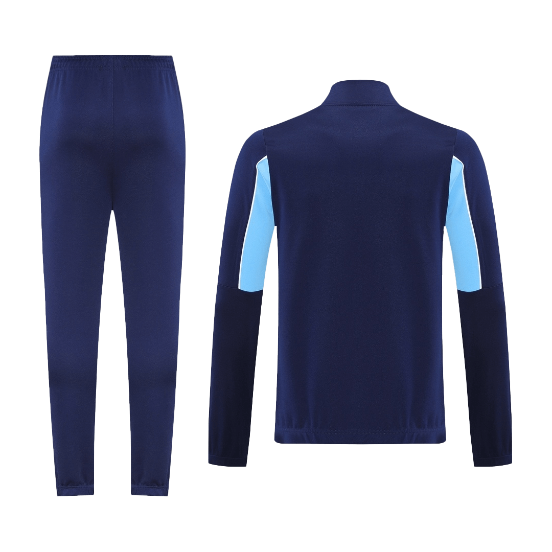 Chaqueta de entrenamiento del Manchester City 25/26 (Chaqueta + Pantalón), Azul Marino