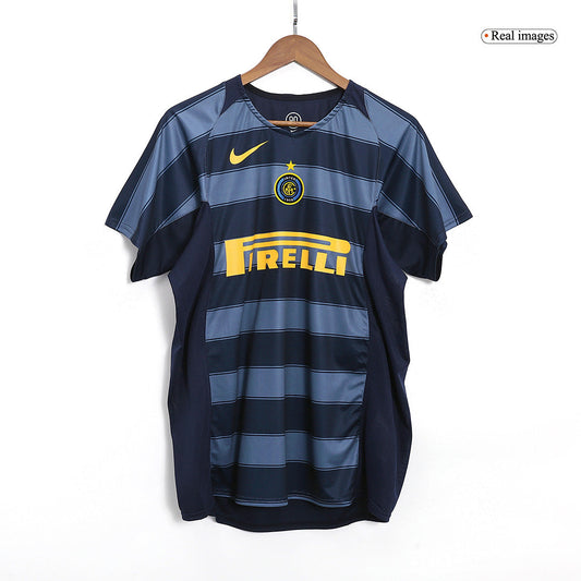 Camiseta retro de fútbol de visitante del Inter de Milán 2004/05