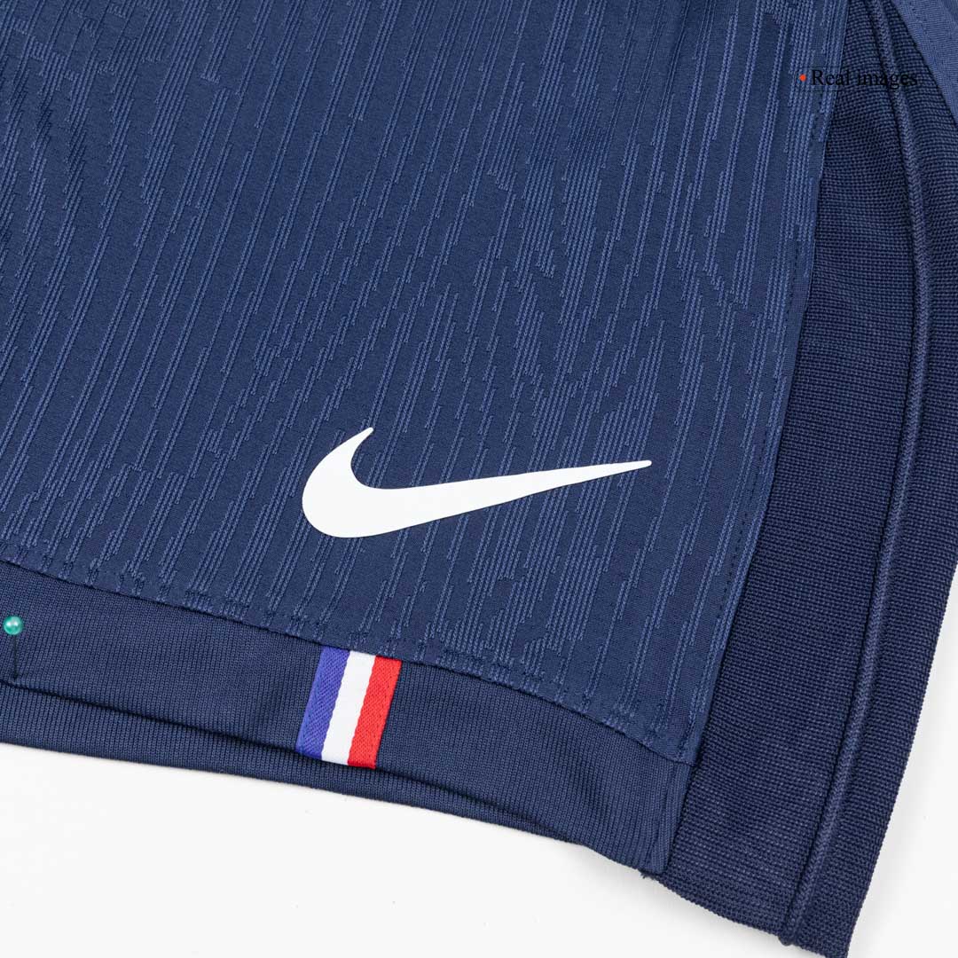 Pantalón corto de fútbol local auténtico del PSG 25/26 azul marino