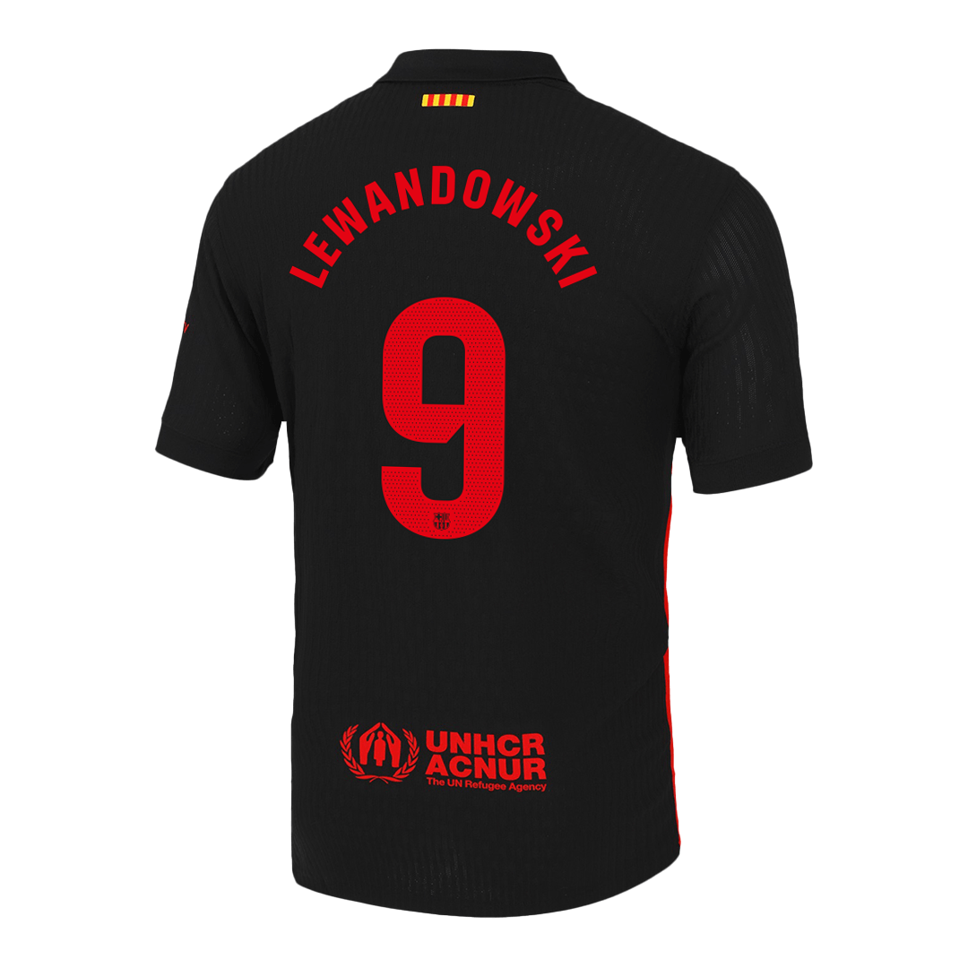 Camiseta de visitante del Barcelona 2024/25 de Lewandowski #9
