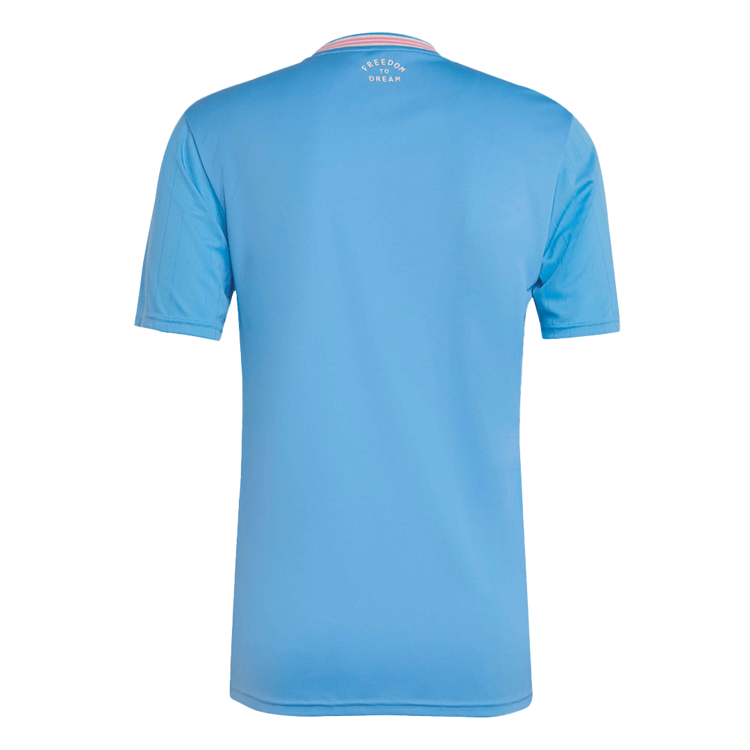 Camiseta de fútbol visitante del Inter Miami 2025, azul, tercera equipación