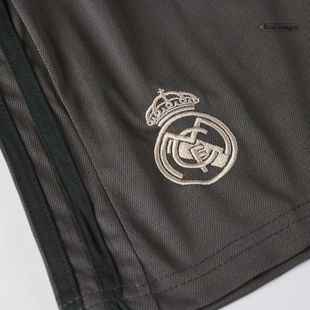 Kit de camiseta de fútbol de la tercera equipación del Real Madrid para niños