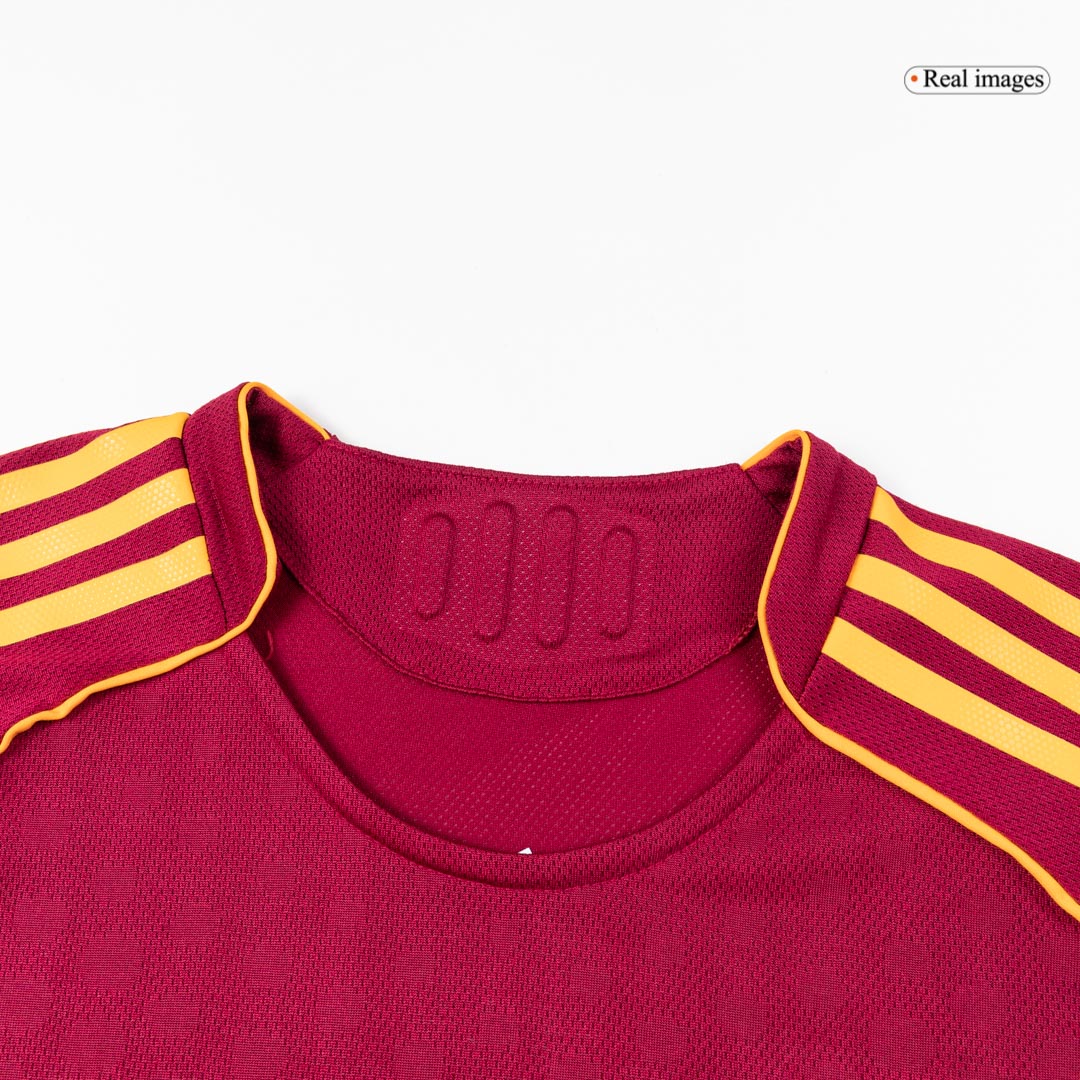 Camiseta de fútbol local auténtica de la Roma 2025/26