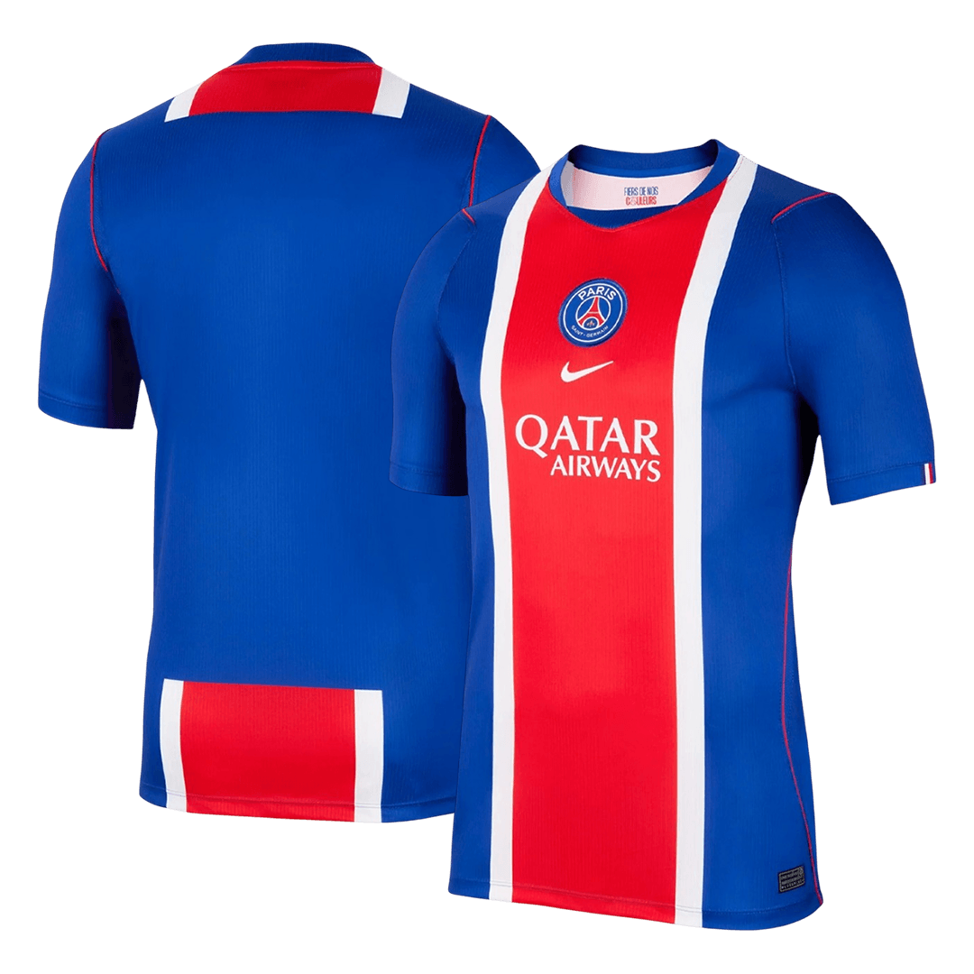 Camiseta de fútbol del PSG para hombre, versión aficionado, temporada 2026/27, color azul marino antiguo.