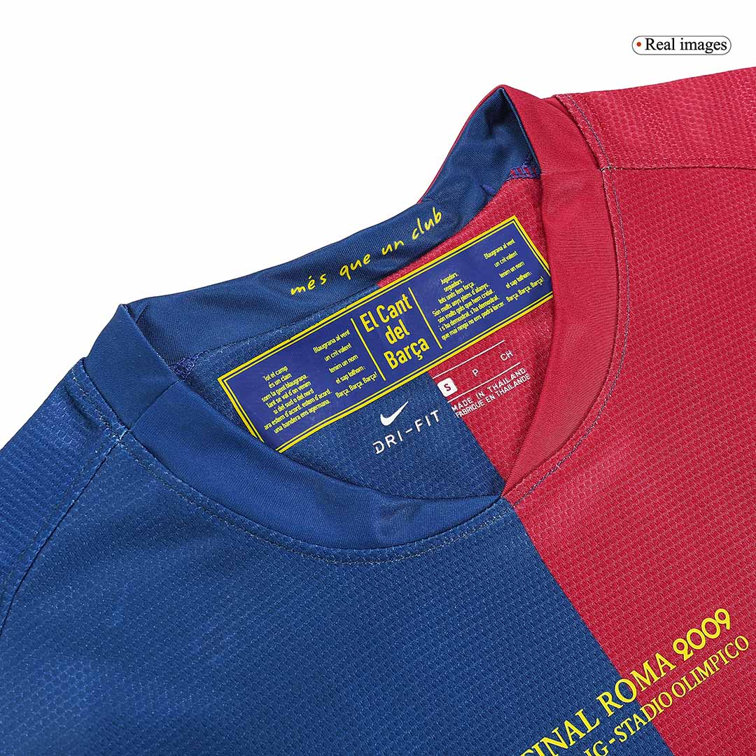 Camiseta retro de local del Barcelona 2008/09 - Final de la UCL