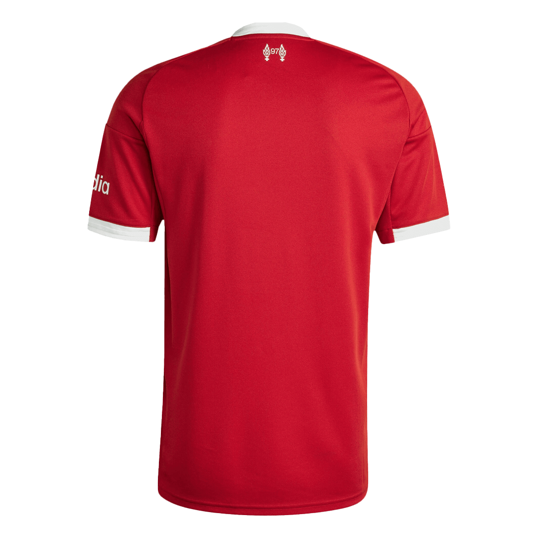 Camiseta de fútbol local del Liverpool 2025/26 roja