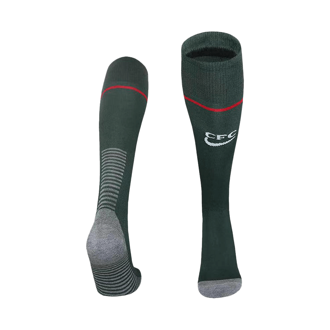 Calcetines de visitante del Chelsea 25/26 verdes