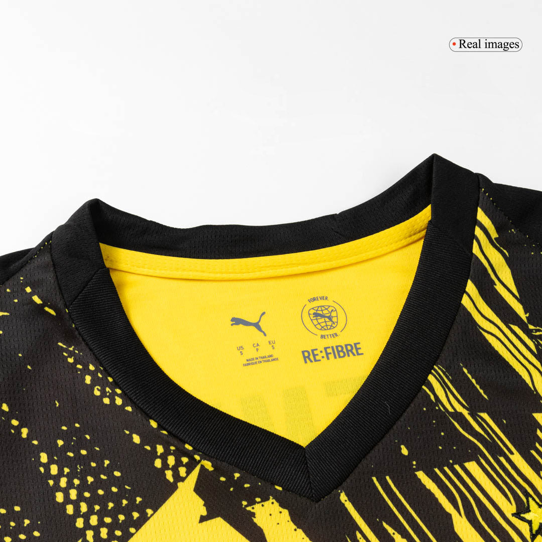 Kit de fútbol local del Borussia Dortmund (Kit y pantalón corto) 2025/26, amarilla