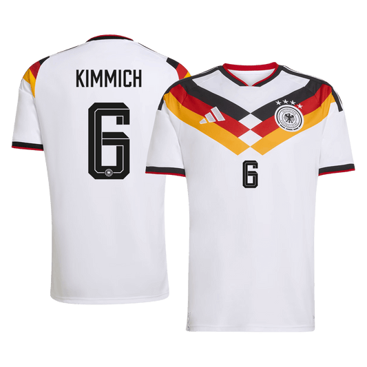 Camiseta de local de Alemania KIMMICH para hombre, número 6, Copa del Mundo 2026