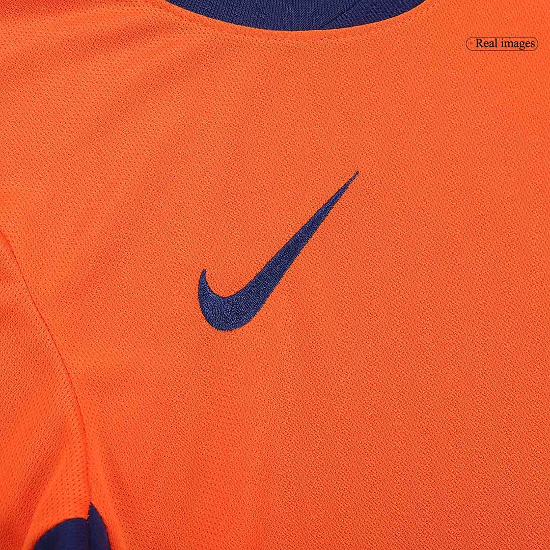 Kit de fútbol local de Países Bajos para niños (Kit, pantalón corto y medias) para la Eurocopa 2024