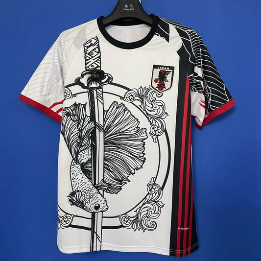 Camiseta de anime japonés 25/26, nueva especial blanca
