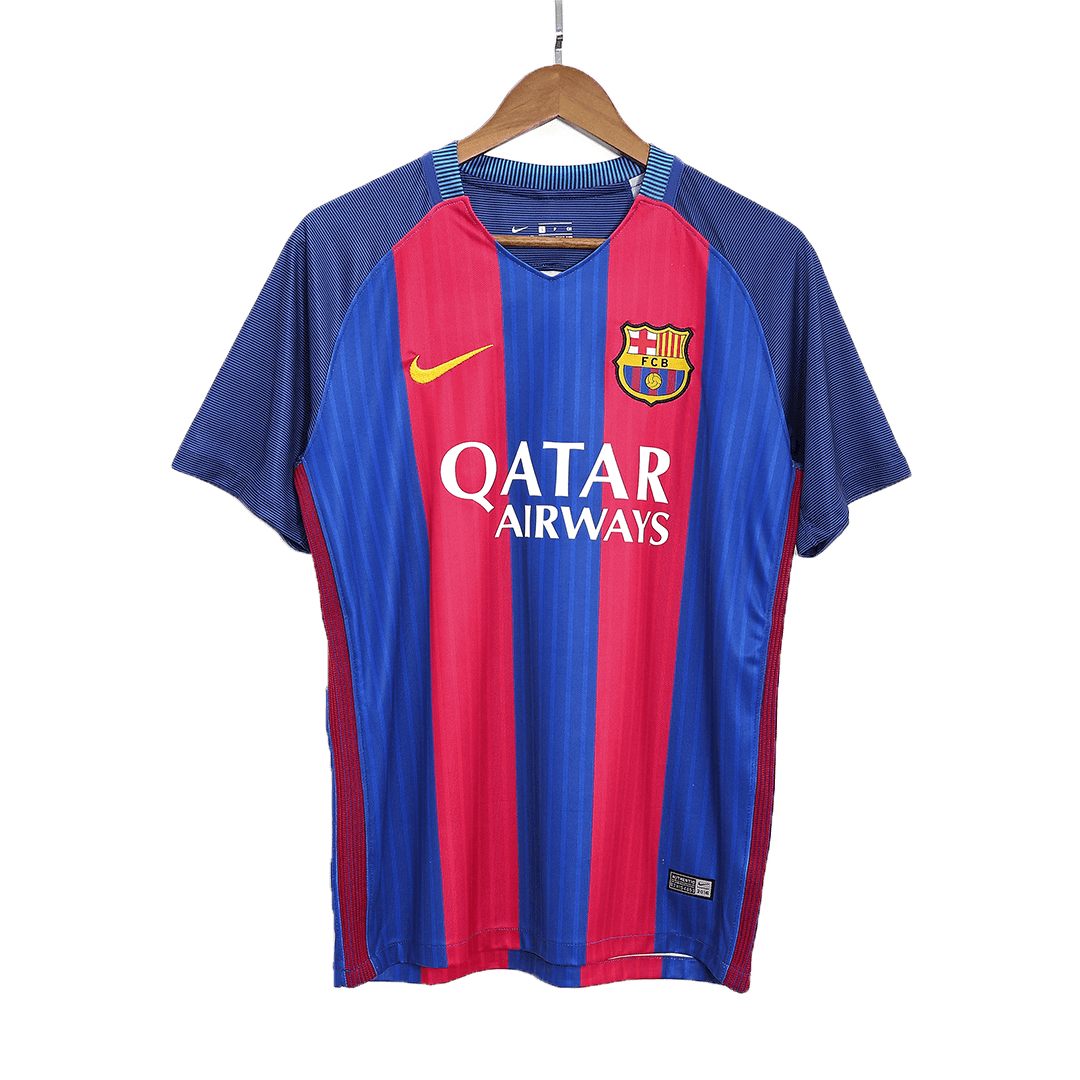 Camiseta de fútbol retro de local del Barcelona 2016/17
