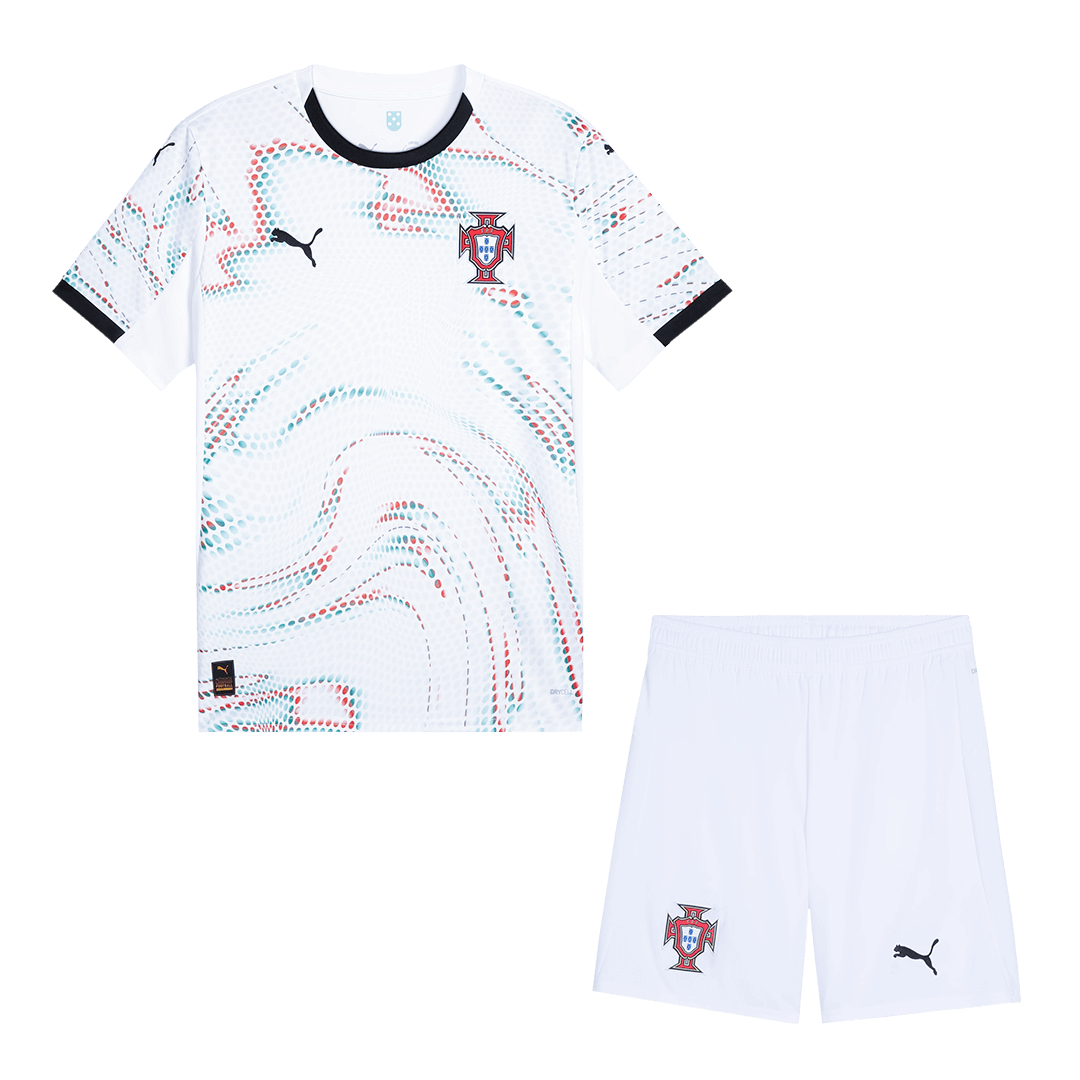 Kit de fútbol visitante de Portugal (camiseta y pantalón corto) 2025