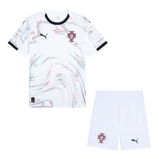 Kit de fútbol visitante de Portugal (camiseta y pantalón corto) 2025