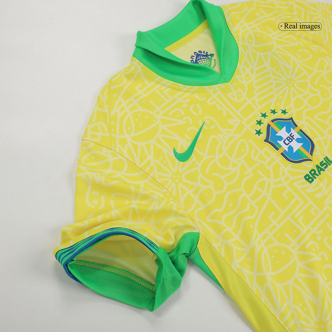 Camiseta de fútbol local de Brasil RAPHINHA #11 Copa América 2024