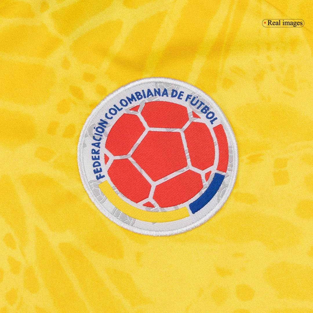 Camiseta de local de Colombia para hombre, JAMES #10, Copa Mundial 2026