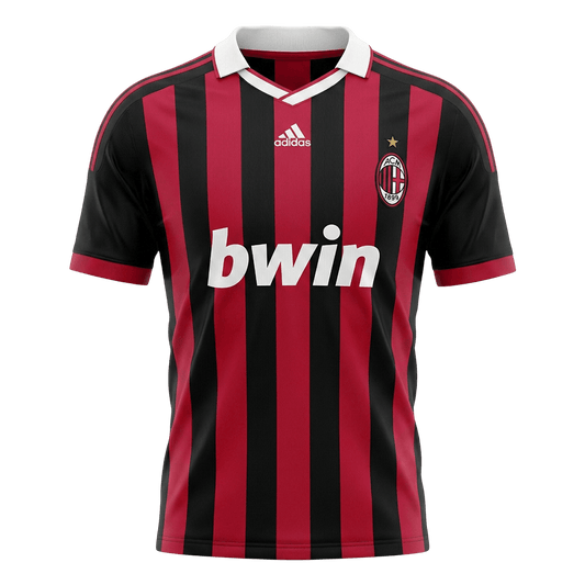 Camiseta retro de fútbol local del AC Milan 2009/10