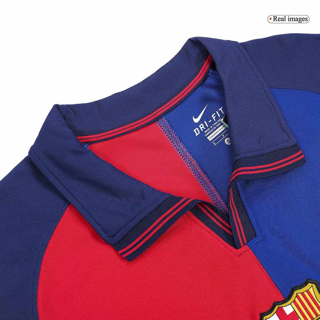 Camiseta de fútbol retro de local del Barcelona 1999/00
